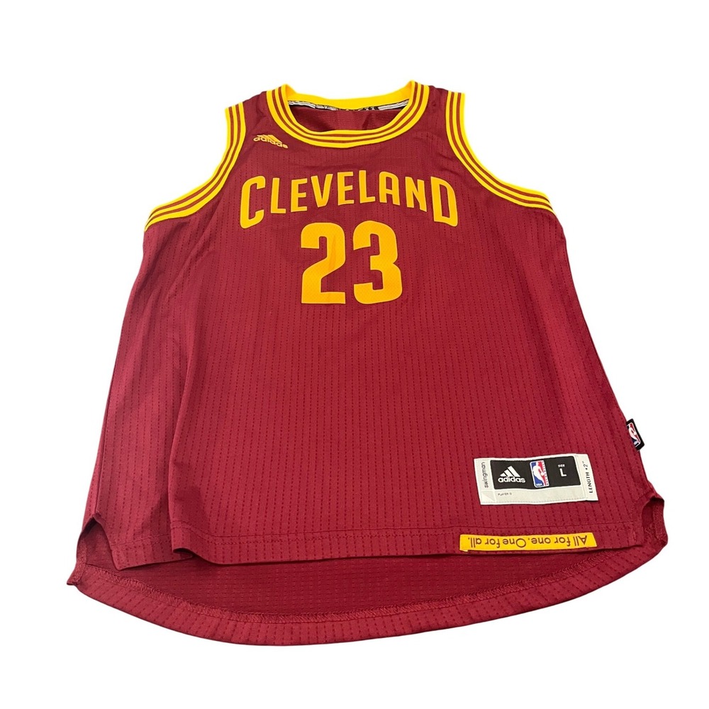 Adidas‎ Jersey Youth L Wine LeBron James Cleveland Cavaliers 23 Swingman NBA